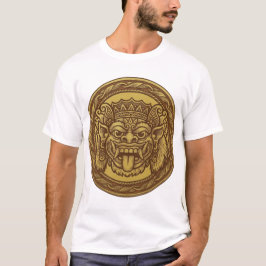 Kronad Barong-medalj T Shirt