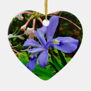 Krönad dvärg- Iris Julgransprydnad Keramik