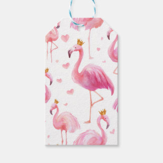 Kronad Flamingo – Lyxiga Öar Atmosfär Presentetikett