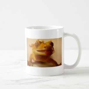 Krönad gecko kaffemugg