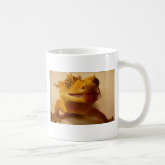 Krönad gecko kaffemugg