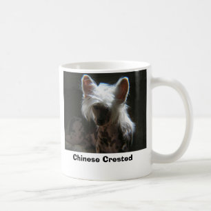 Krönad kines kaffemugg