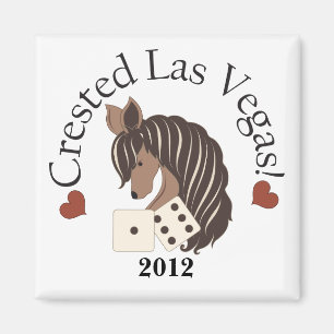 Krönad Las Vegas magnet - exklusiv design