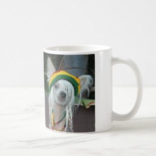Krönad mugg för Rasta hund kines