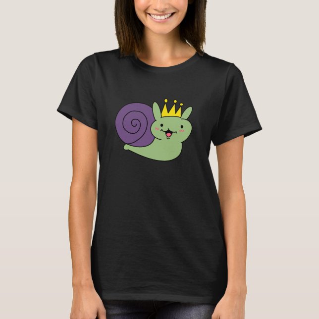 Kronad Snigeldam T-shirt (Framsida)