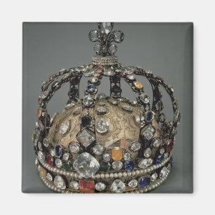 Kronan av Louis XV, 1722 (förgyllt silver, replac Magnet