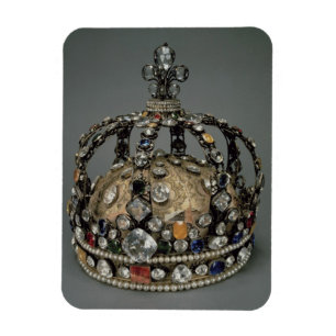 Kronan av Louis XV, 1722 (förgyllt silver, replac Magnet