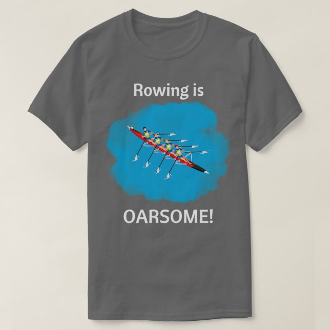 Kronande ord: Reding är Oarsome 2 T Shirt (Design framsida)