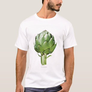 Kronärtskocka på vitbakgrund som ut klipps t shirt