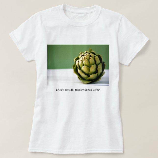 Kronärtskocka T Tee (Design framsida)