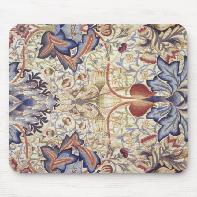 Kronärtskockadesign av William Morris Musmatta (Framsidan)