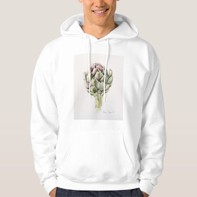 Kronärtskockastudie 1993 sweatshirt med luva (Framsida)