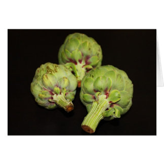 Kronärtskockor av Cynthia Wenslow Hälsningskort