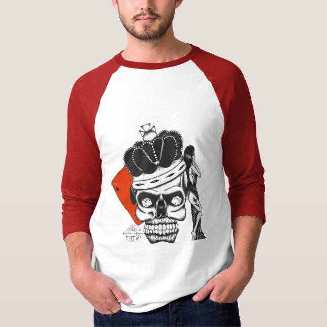 Kronaskallespadar Shorty Tee (Framsida)