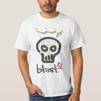 Kronatryckvågskjorta Tee