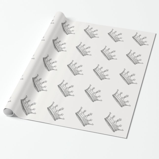 Kronavintagekonst Presentpapper (Utrullad)
