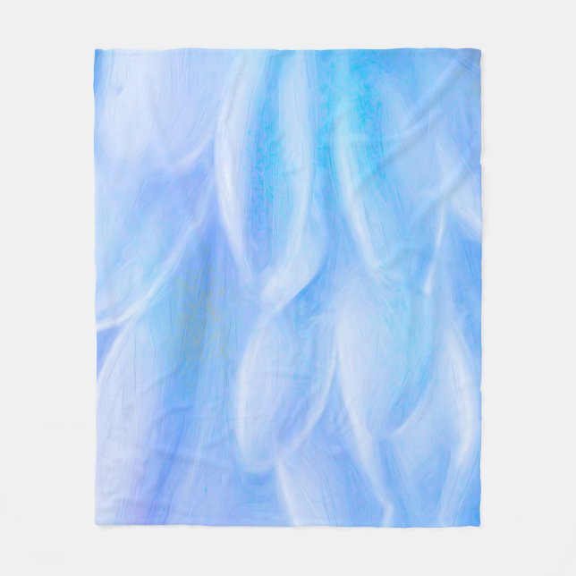 Kronblad Flanellfilt, 127x152cm Fleecefilt (Framsidan)