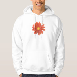 Kronblad i rörelse – Levande blommotiv Hoodie