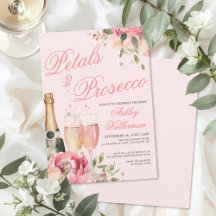Kronblad Och Prosecco Bröllopsdusch