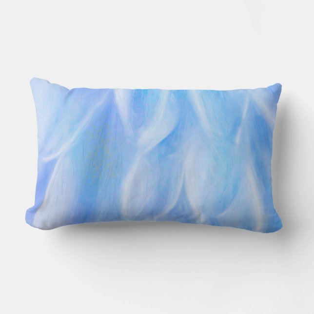 Kronblad Polyester Ländkudde 33 cm x 53 cm Lumbarkudde (Framsida)