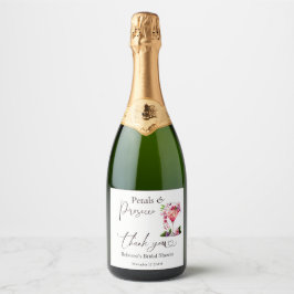 Kronblad & Prosecco Rosa Blommig Bröllopsdusch