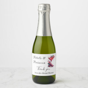 Kronblad & Prosecco Rosa Blommig Bröllopsdusch