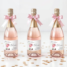 Kronblad & Prosecco Rosa Blommig Bröllopsfest