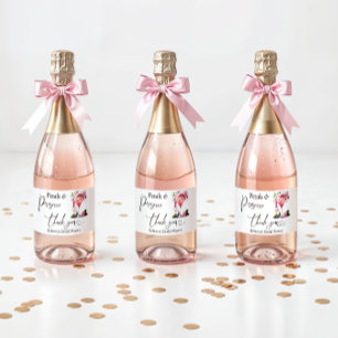 Kronblad & Prosecco Rosa Rosa Blommig Bröllopsdusc