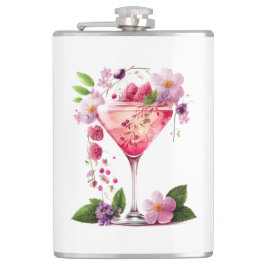 Kronblad & Prosecco Rosenskära Blommig Bröllopsfes Fickplunta