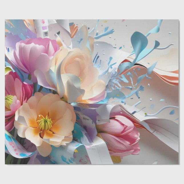 Kronbladssymfoni Presentpapper (Platt)