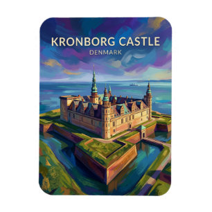 Kronborgs slott Danmark Magnet