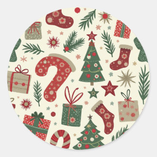 krondekal runt klistermärke