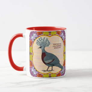 Kronduvans Blomma Mugg