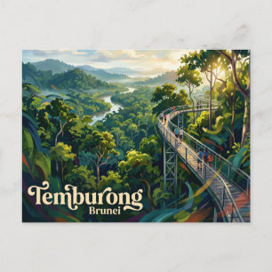 Kronhjulsvandringsleden, Ulu Temburong nationalpar Vykort