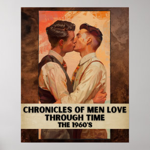 Kroniklerna från Manar Kärlek till och med 1960-ta Poster