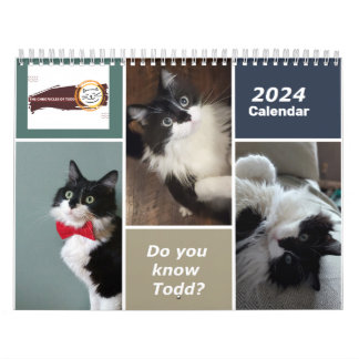 Kroniklerna i Todd 2024 Calendar Kalender