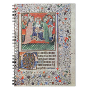 Kröningen av Henrik VI (1421-71) i Westminster Anteckningsbok
