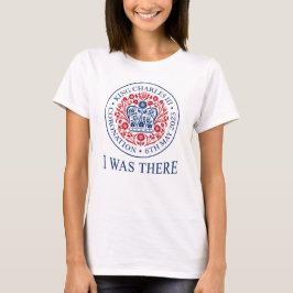 KRÖNINGEN AV KONUNG CHARLES III JAG VAR DÄR T SHIRT