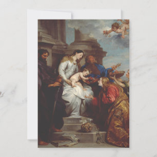 Kröningen av Sankt Rosalia av Anthony van Dyck Inbjudningar