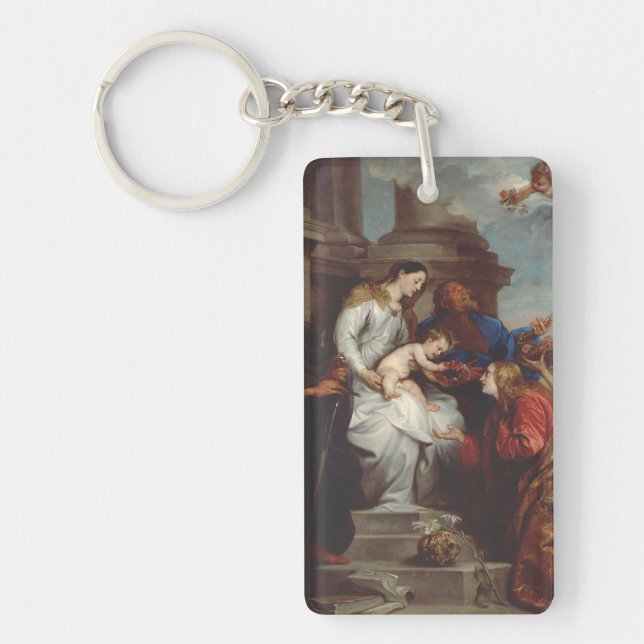 Kröningen av Sankta Rosalia av Anthony van Dyck (Framsidan)