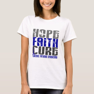 Kronisk hopptrobot CFS tröttar ut syndrom T-shirt