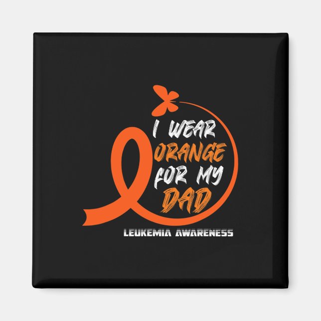 Kronisk leukemi Hennes kamp är min kamp mot leukem Magnet (Framsidan)