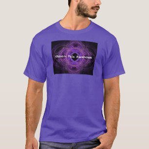 Kroniskt smärta medvetenhetfractalen t shirt