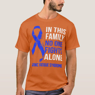 KRoniskt trötthetssyndrom Medvetenhet ingen kämpar T Shirt