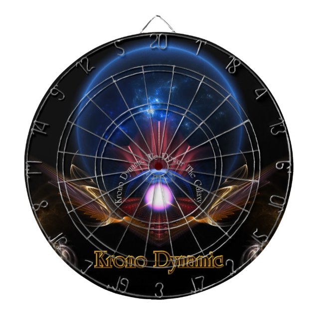 Krono Dynamic Fractal Art Dart Board Piltavla (Framsidan)