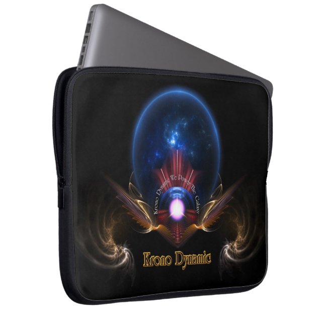 Krono Dynamic Fractal Art Laptop sleeve 15 Inch (Framsidan Höger)