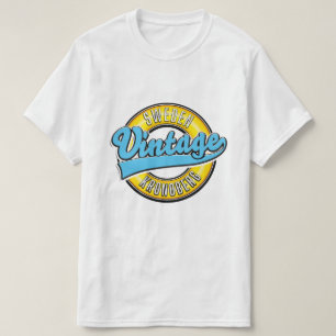 Kronoberg Sverige Vintage stil logotyp T Shirt