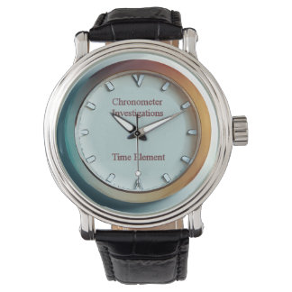Kronometerutredningar Time Element Ur Armbandsur