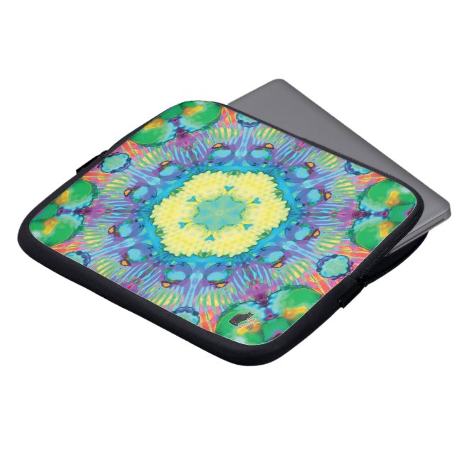 Kronos Kaleidoscope Laptop Fodral (Framsida topp)