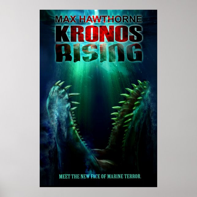 KRONOS STIGNING av Max Hawthorne - Cover Art Poste Poster (Framsidan)